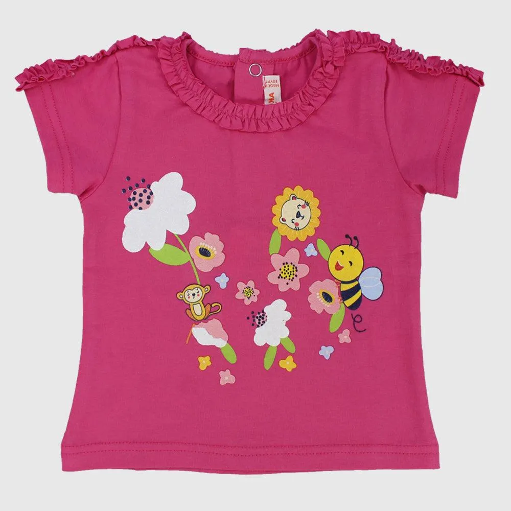 Happy Bee Short-Sleeved T-Shirt