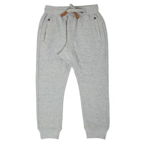 Heather Gray - Jogger Pants with Rivets