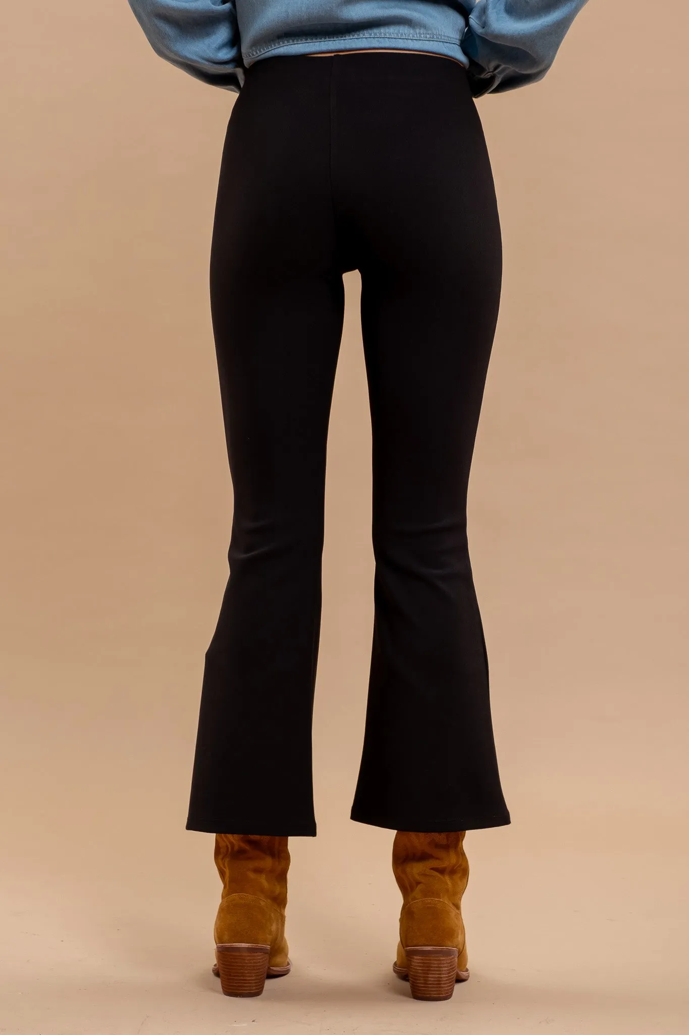 HIGH WAIST FLARE PANTS