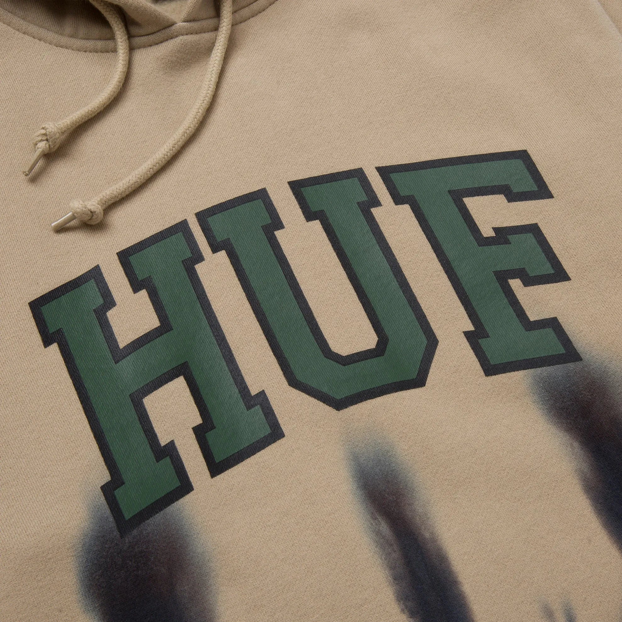 HUF HARTFORD TIEDYE P/O HOODIE // TAN