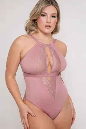 Indulgence bodysuit - ash rose