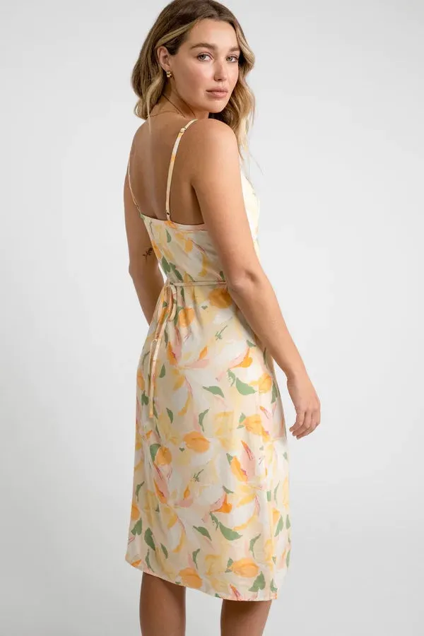 Ivy Midi Dress (Apricot)