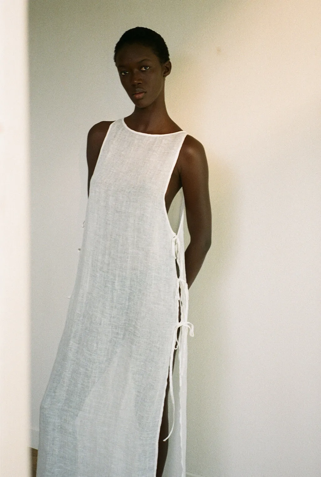 JARAJUS light linen dress