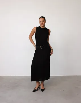 Jemima Maxi Dress (Black)