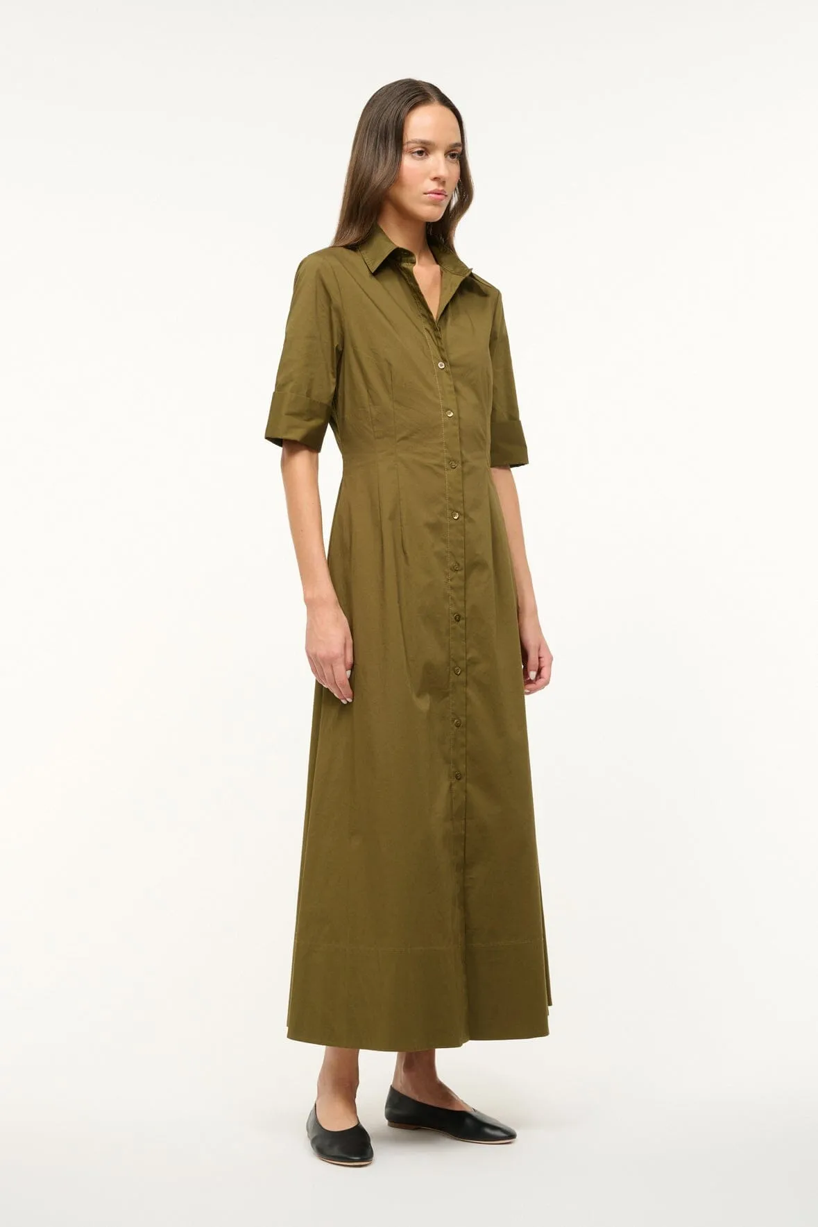 JOAN MAXI DRESS | SERGEANT GREEN