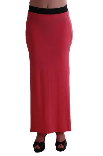 Keira Jersey Maxi Long Skirt