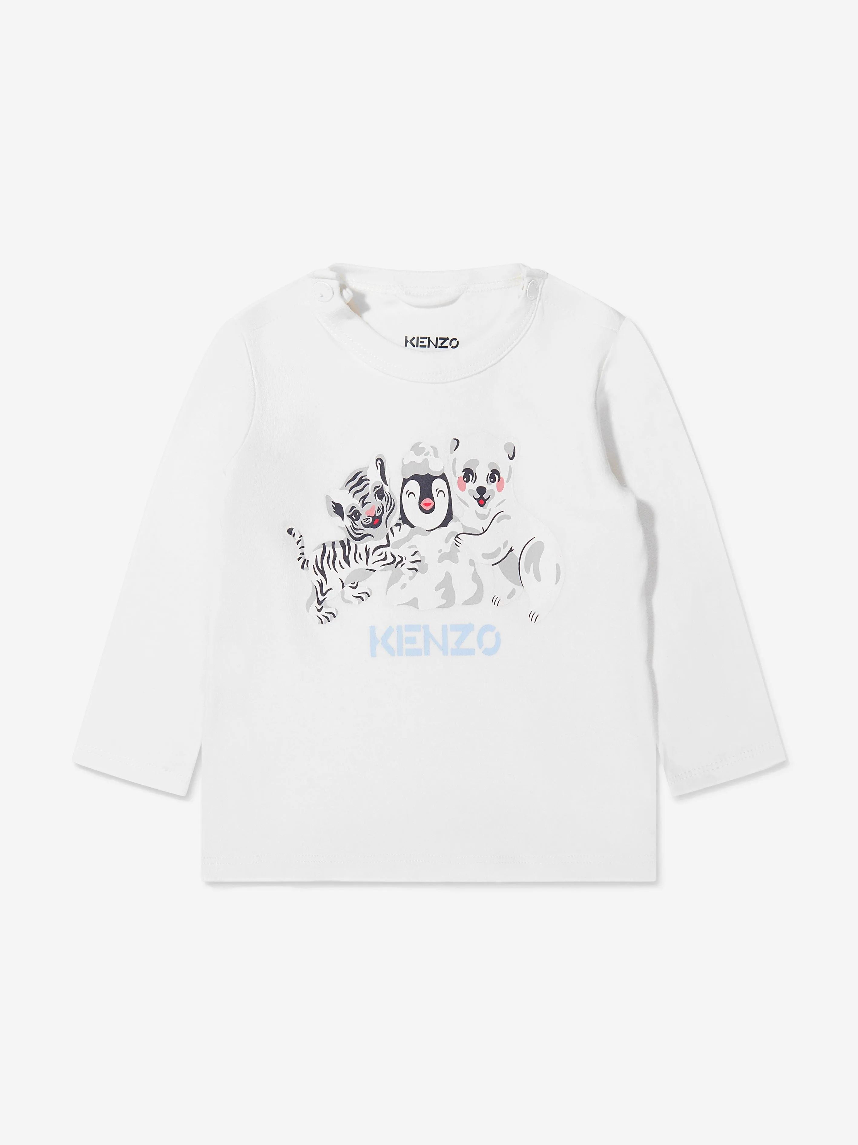 KENZO Baby Boys Organic Cotton Joggers Set