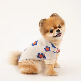 Korean Design Daisy Knitted Jumper for Dogs / Cats