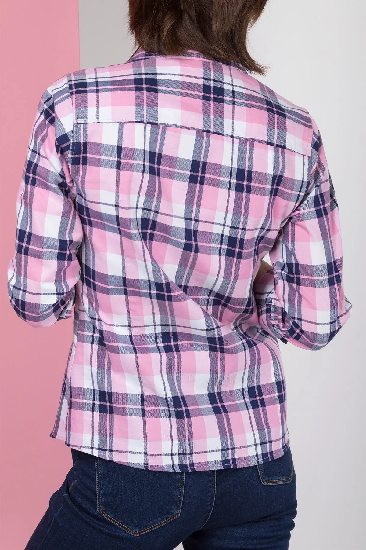 Ladies Hannah Country Check Shirt - Sally