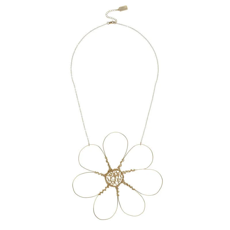 Large Daisy Necklace