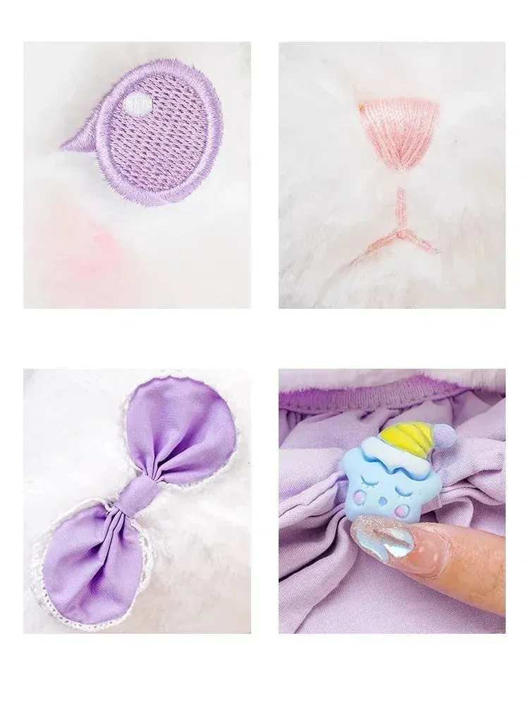 Lavender Baby Bun Plush