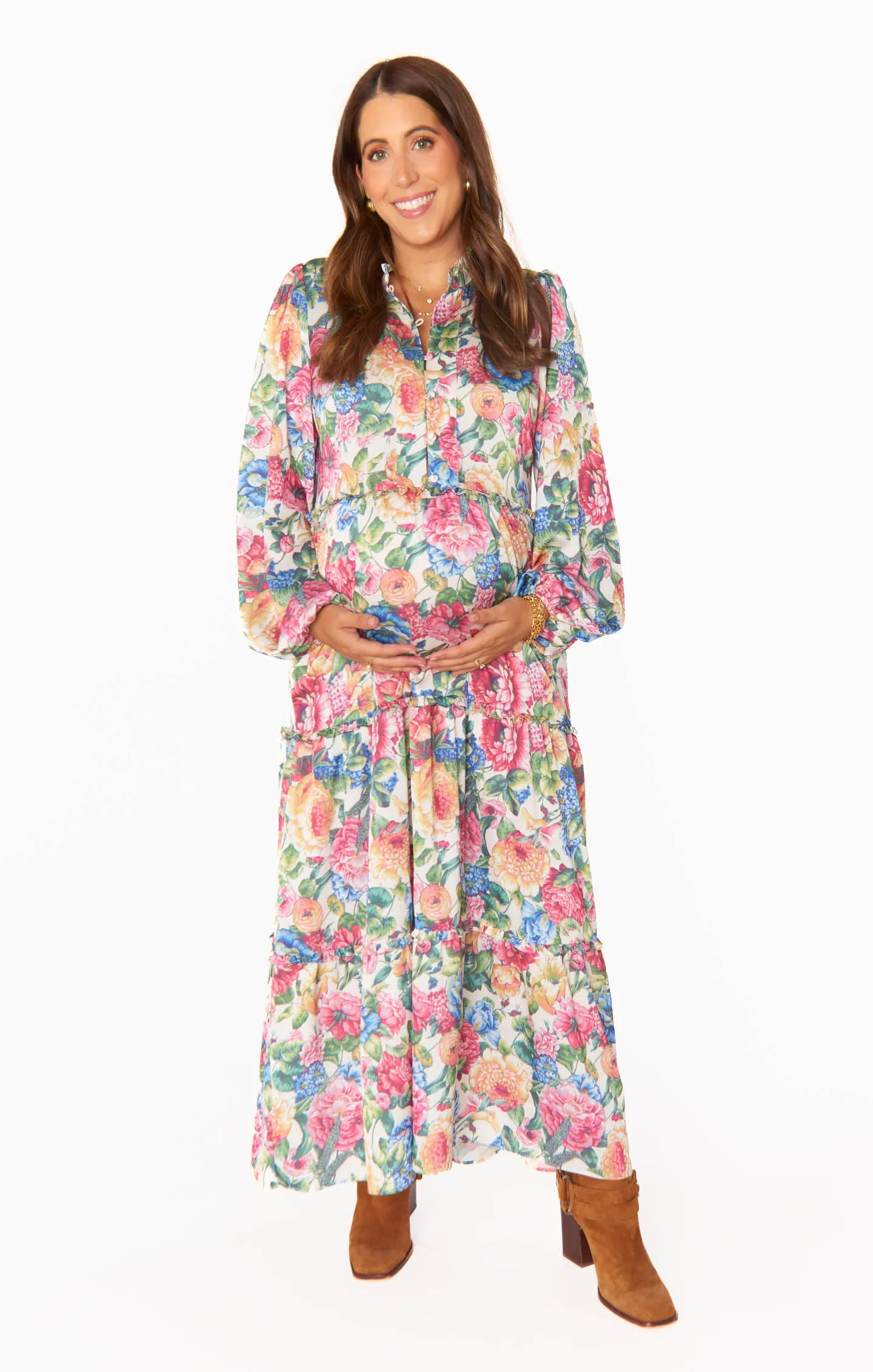 Loretta Maxi Dress ~ Dusty Meadows