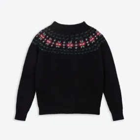 Lowie Fair Isle Yoke Jumper