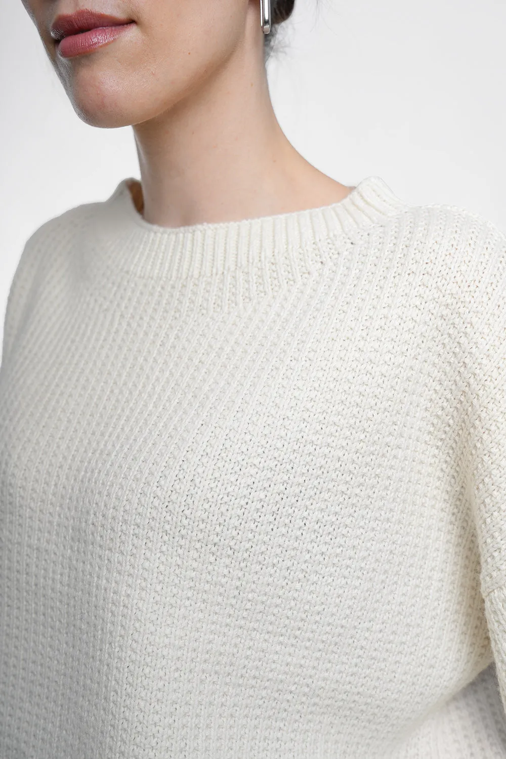 Marella Wool Blend Pull - ivory