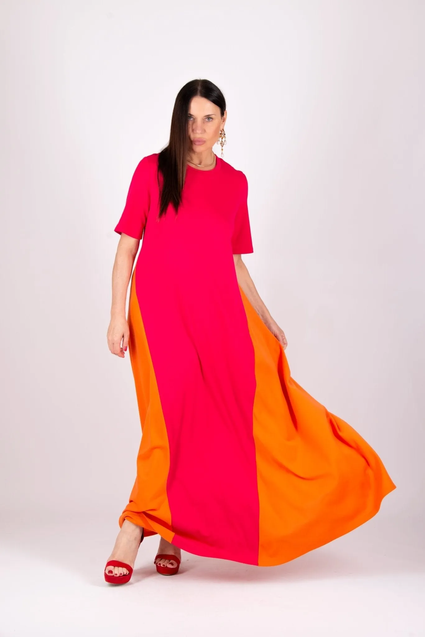 MARTA Cotton Maxi Dress