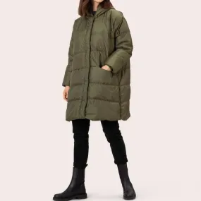 Masai Thilde Down Coat in Green