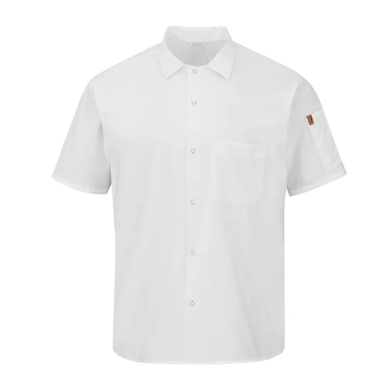 Men's Short Sleeve Cook Shirt