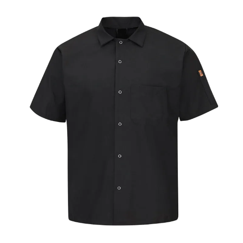 Men's Short Sleeve Cook Shirt