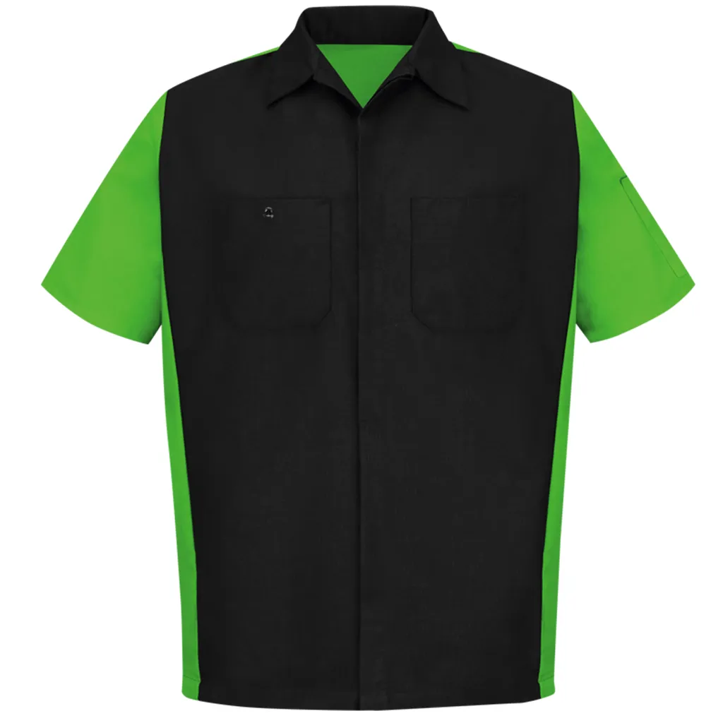 Men's Short Sleeve Two-Tone Crew Shirt