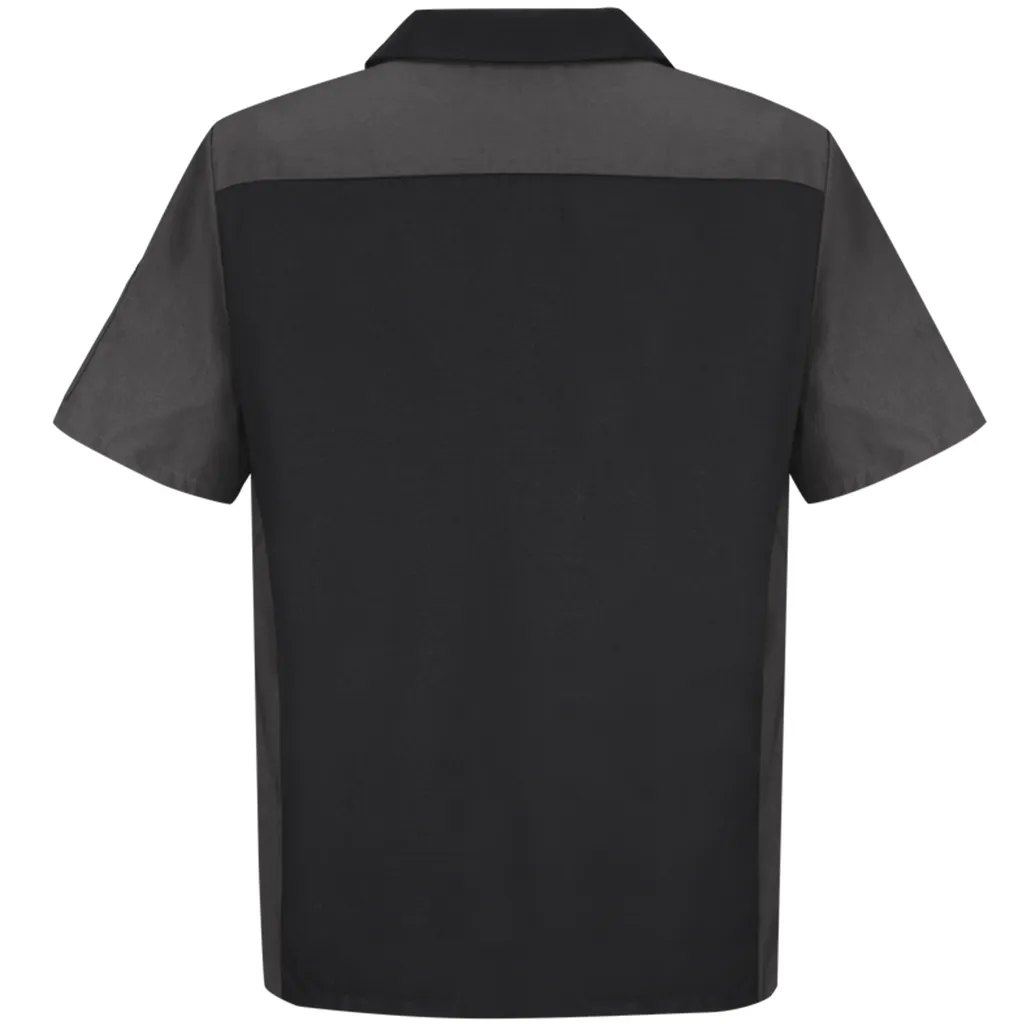 Men's Short Sleeve Two-Tone Crew Shirt