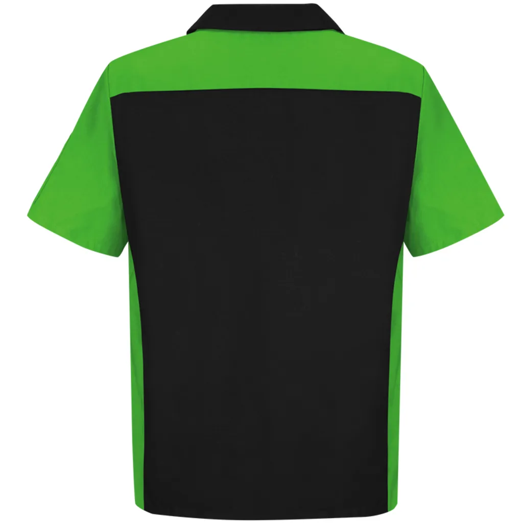 Men's Short Sleeve Two-Tone Crew Shirt