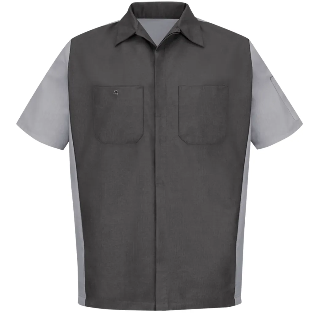 Men's Short Sleeve Two-Tone Crew Shirt