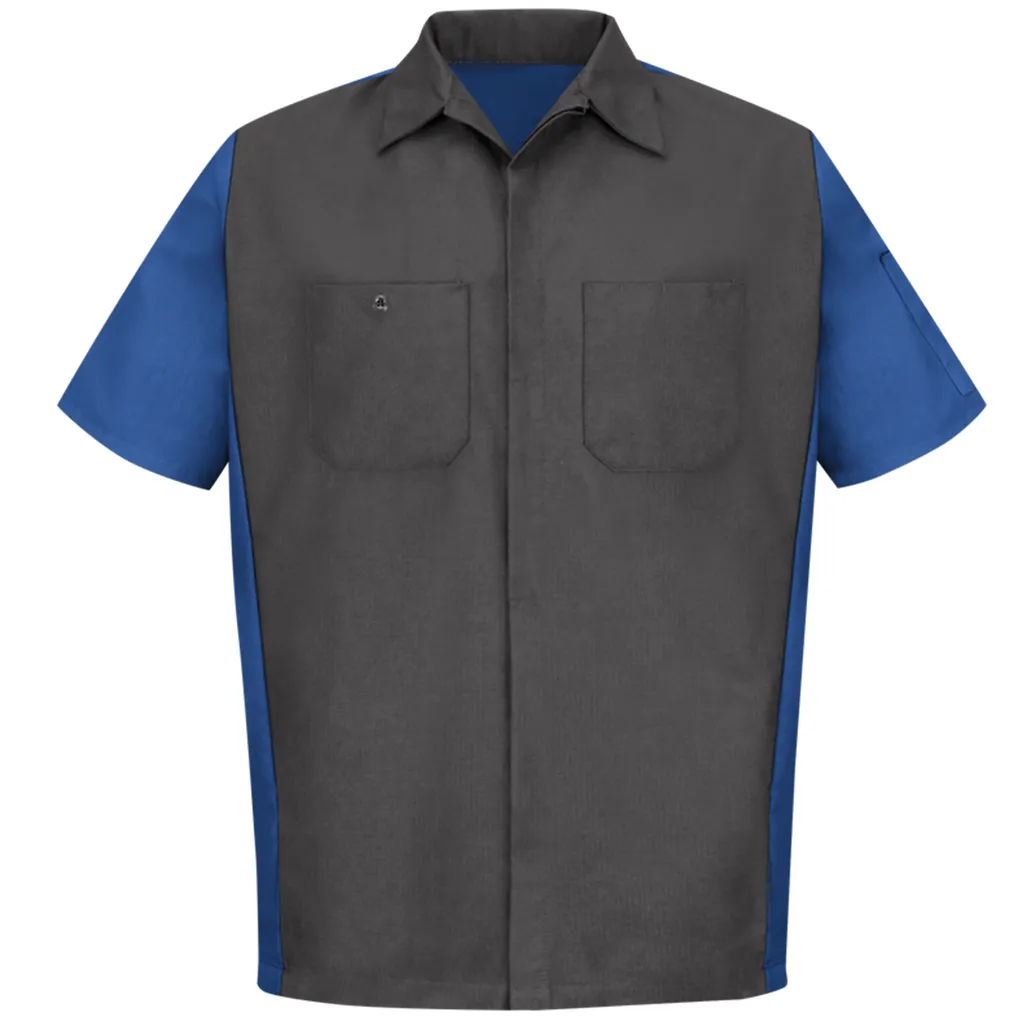 Men's Short Sleeve Two-Tone Crew Shirt