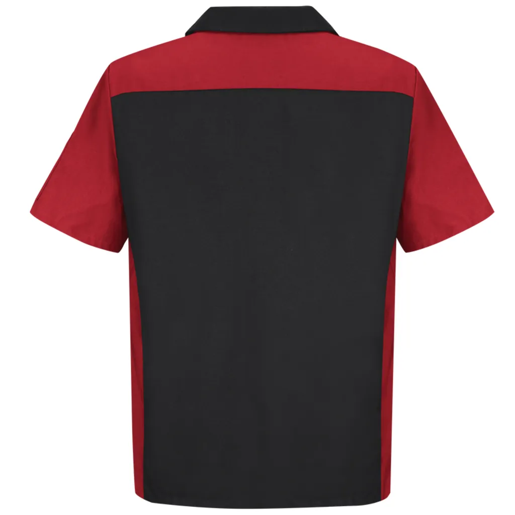 Men's Short Sleeve Two-Tone Crew Shirt