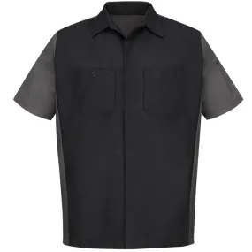 Men's Short Sleeve Two-Tone Crew Shirt