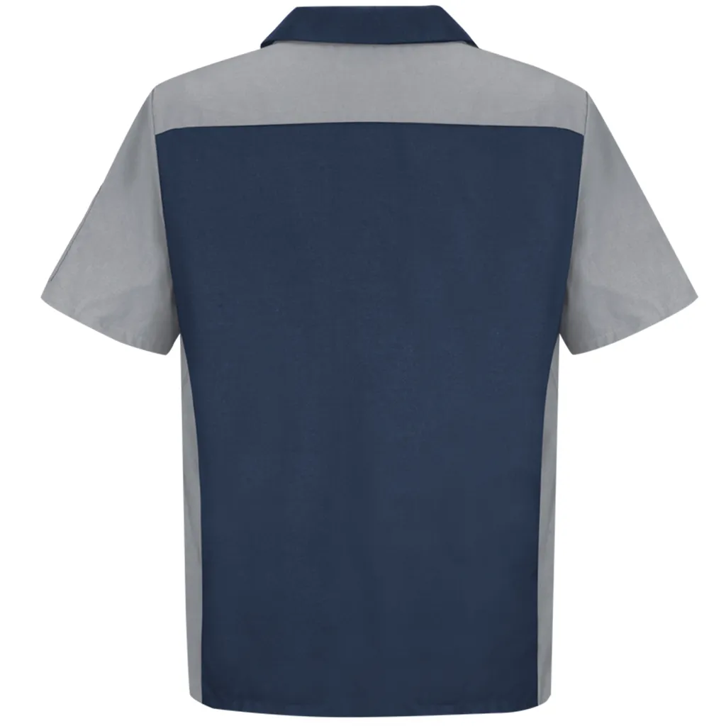 Men's Short Sleeve Two-Tone Crew Shirt