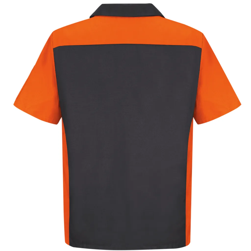 Men's Short Sleeve Two-Tone Crew Shirt