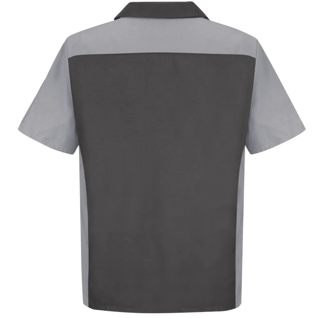 Men's Short Sleeve Two-Tone Crew Shirt