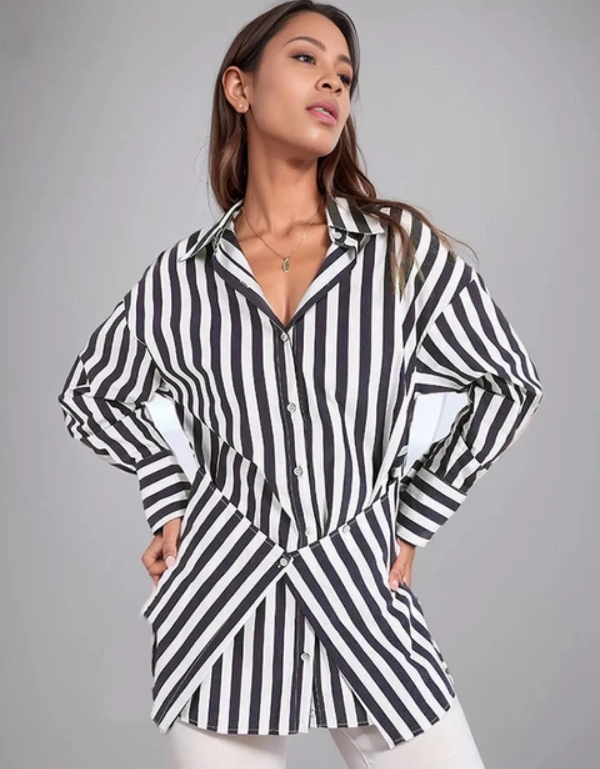 ‘Millions in Milan’ Shirt Dress