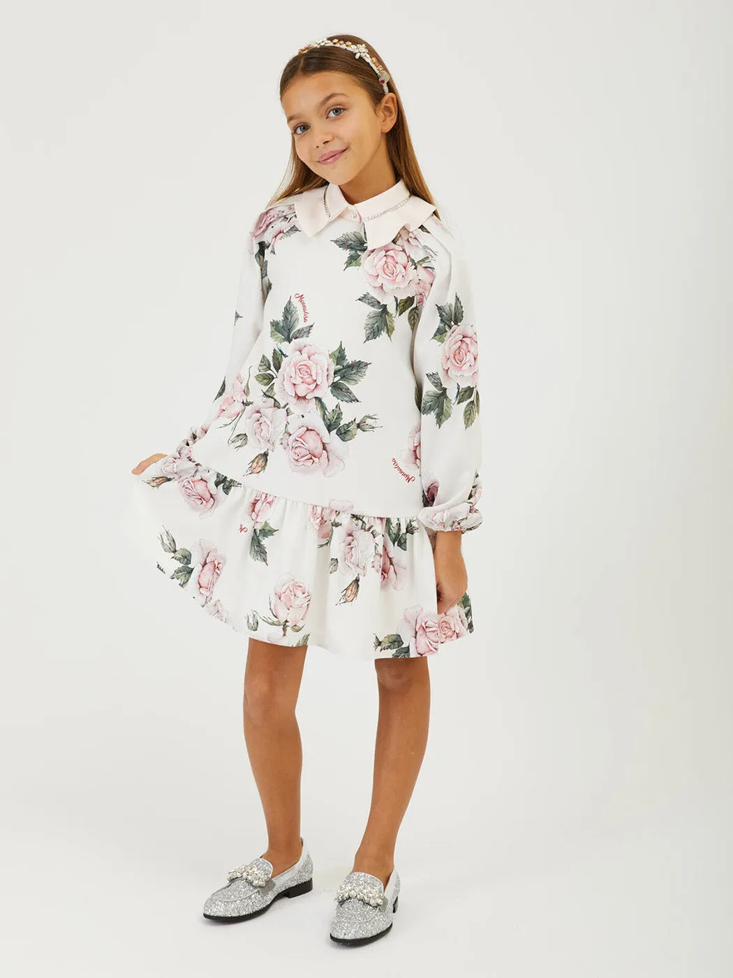 MONNALISA Cady rose dress