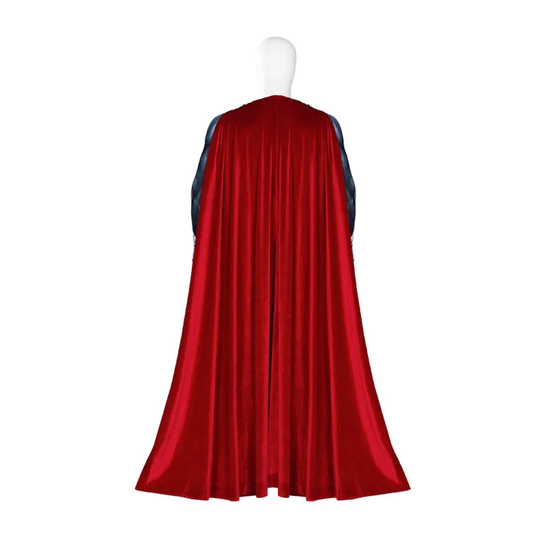 New Superman Cosplay Costume 2022 Man of Steel Superhero Jumpsuit Bodysuit