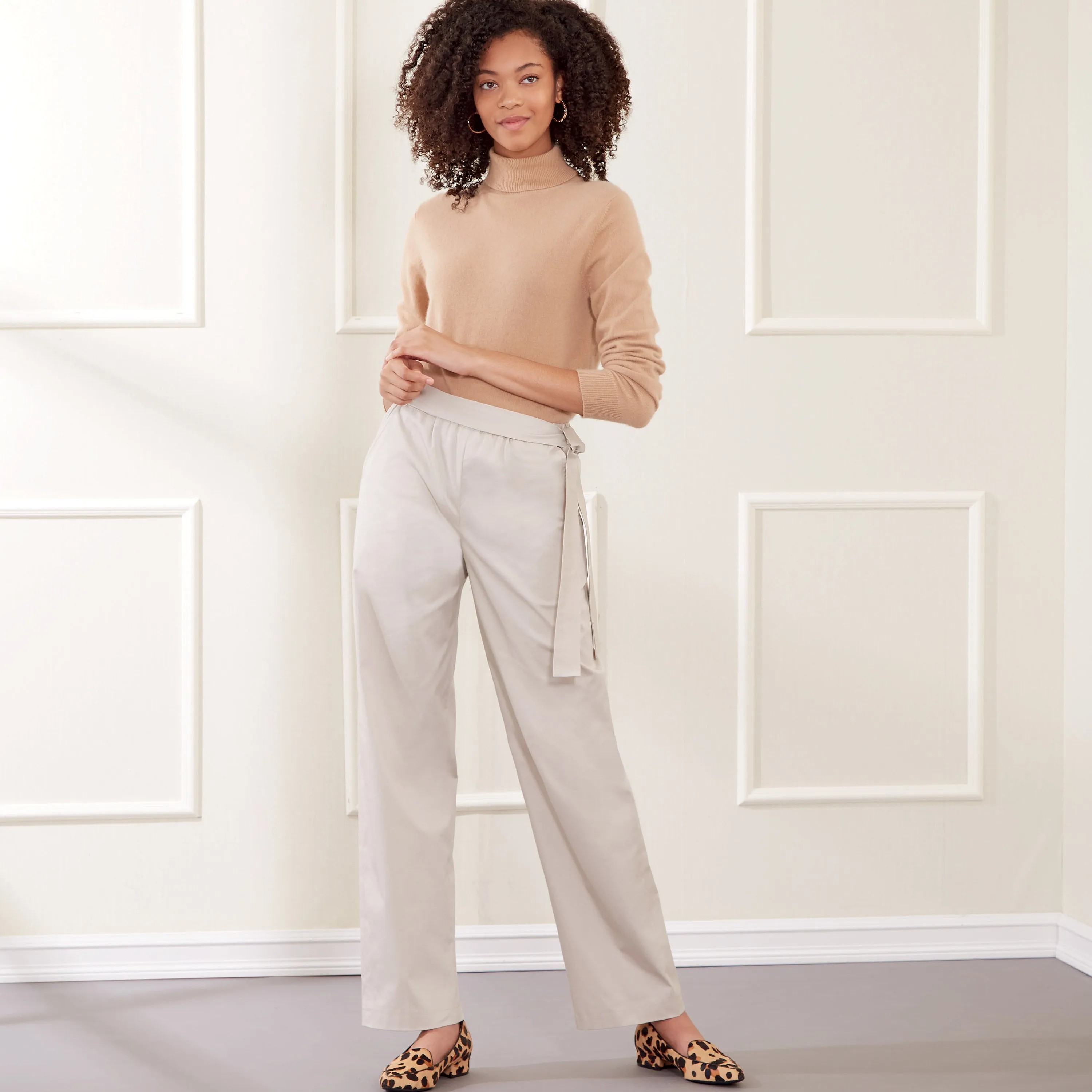 Newlook Pattern N6691 Misses' Slim Or Flared Pants