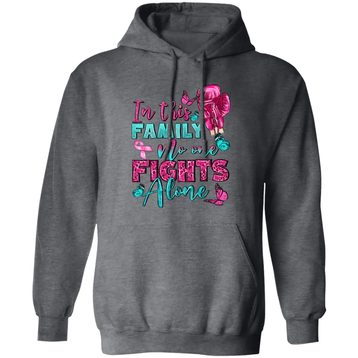 No One Fights Alone  Pullover Hoodie