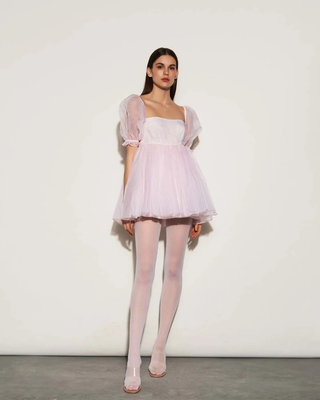 ORGANZA BALLERINA DRESS COTTON CANDY