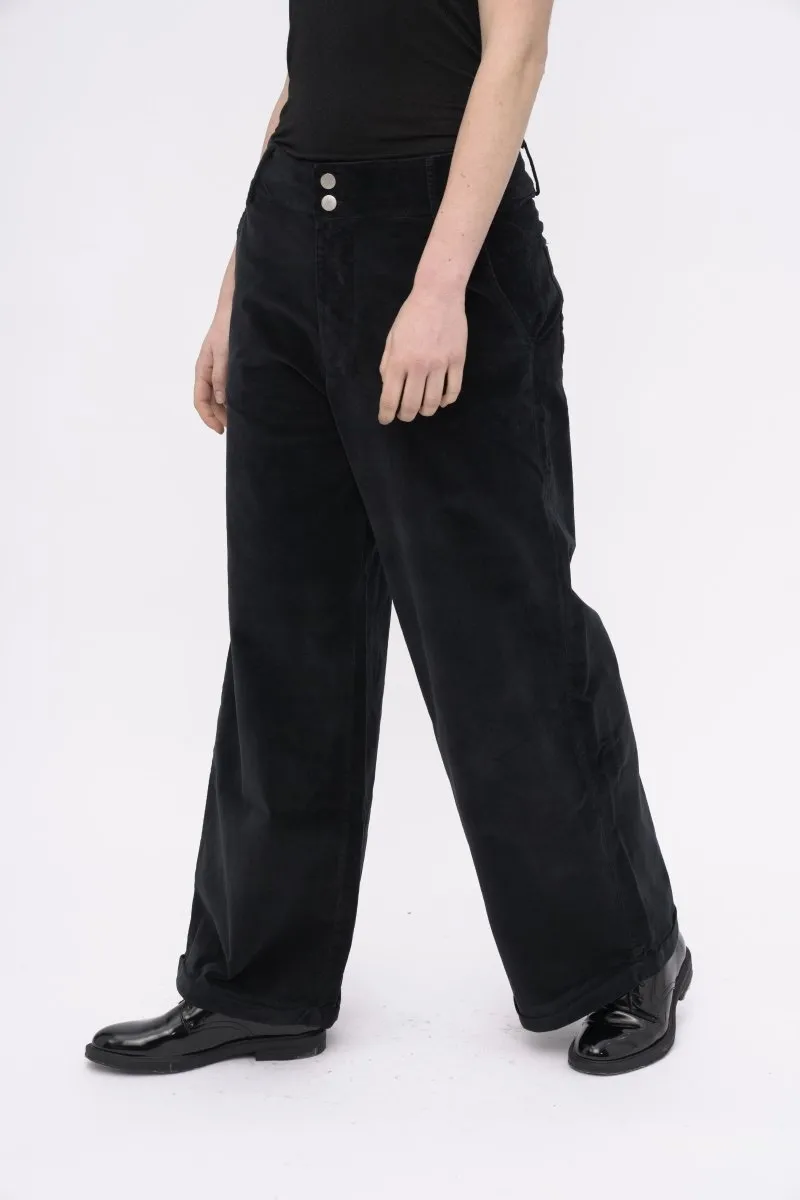 Palazzo Velvet Pants