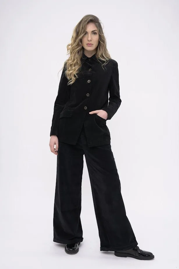 Palazzo Velvet Pants