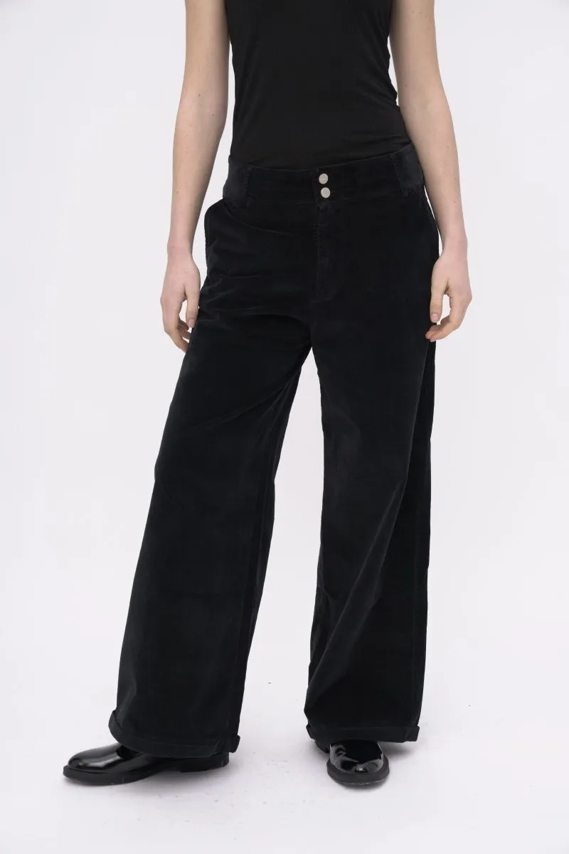 Palazzo Velvet Pants