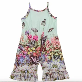 Paper Wings Infant Flower Garden Frilled Singlet Romper