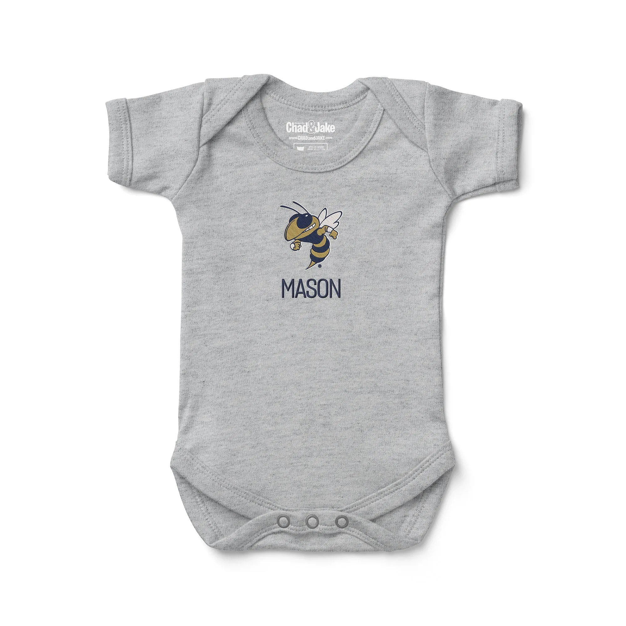 Personalized Georgia Tech Yellow Jackets Buzz Bodysuit