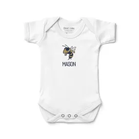 Personalized Georgia Tech Yellow Jackets Buzz Bodysuit