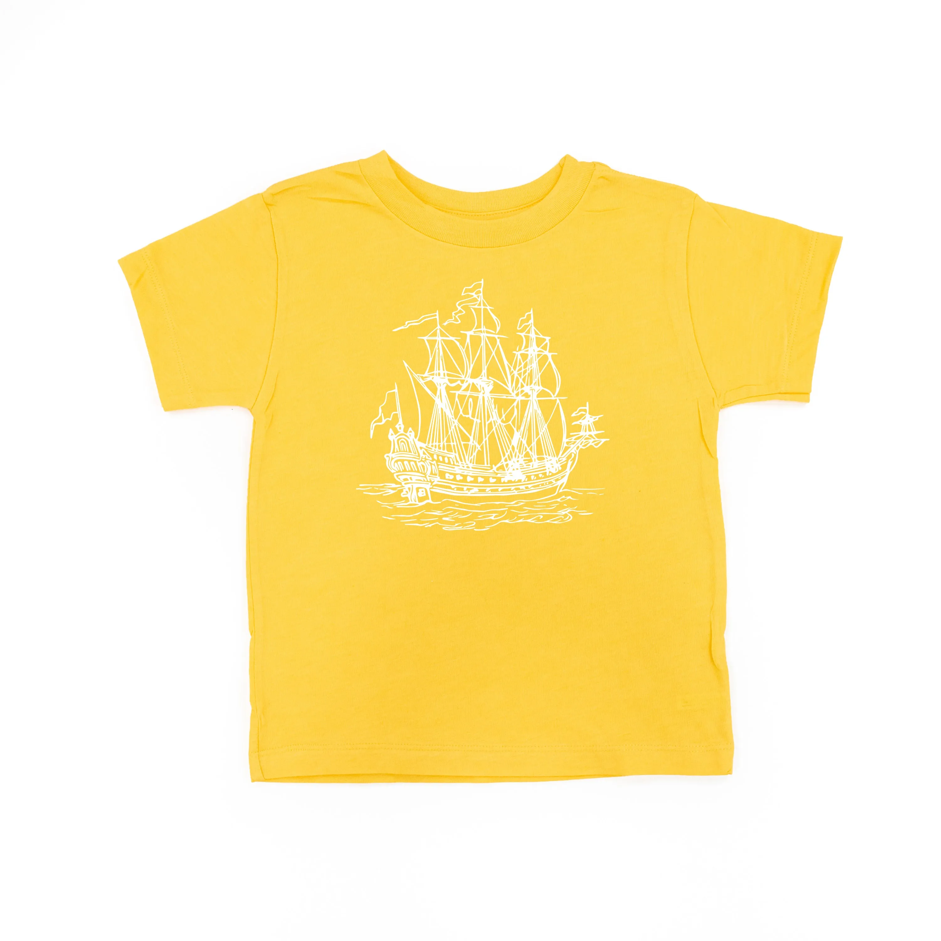 PIRATE SHIP - Minimalist Design - Short Sleeve Child Shirt