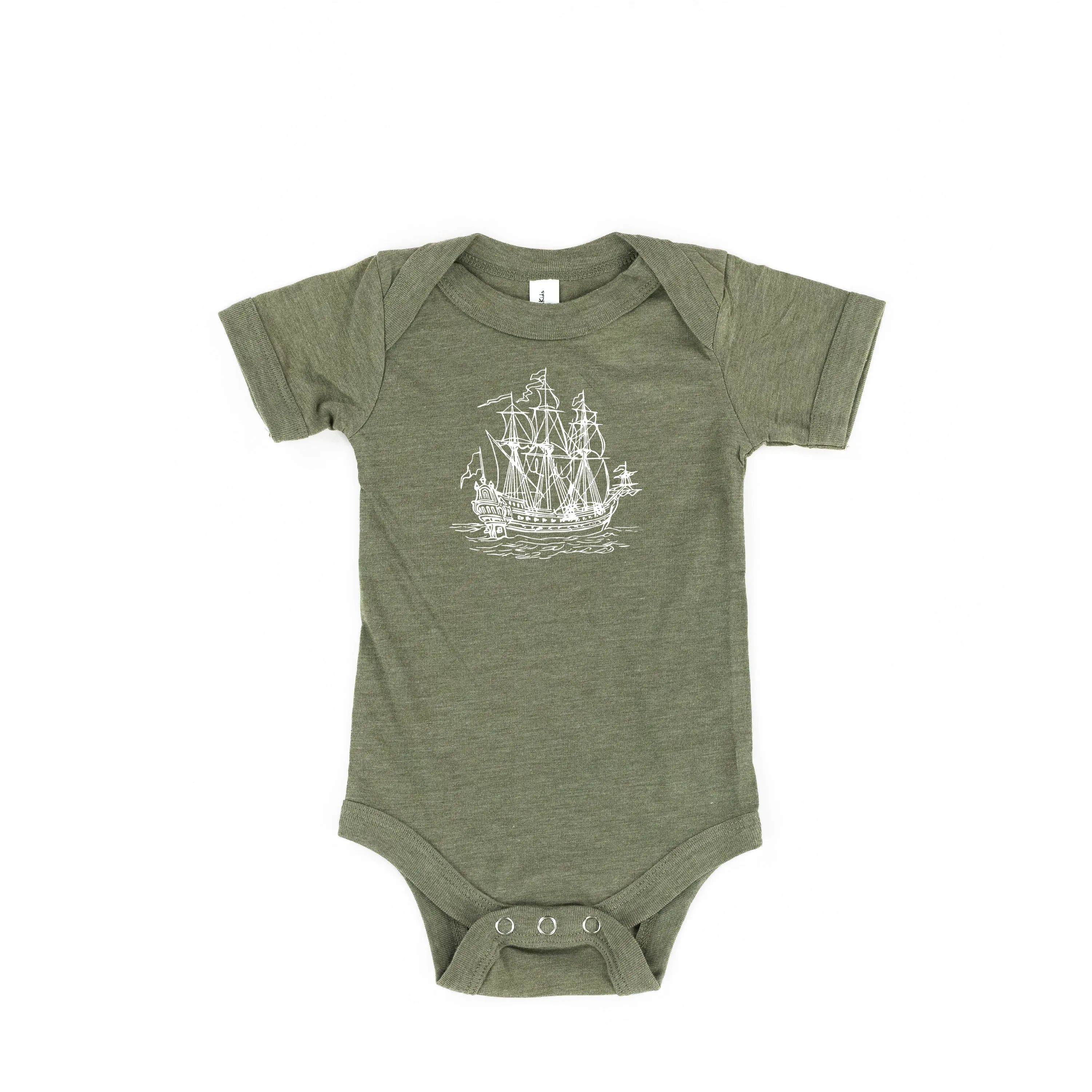 PIRATE SHIP - Minimalist Design - Short Sleeve Child Shirt