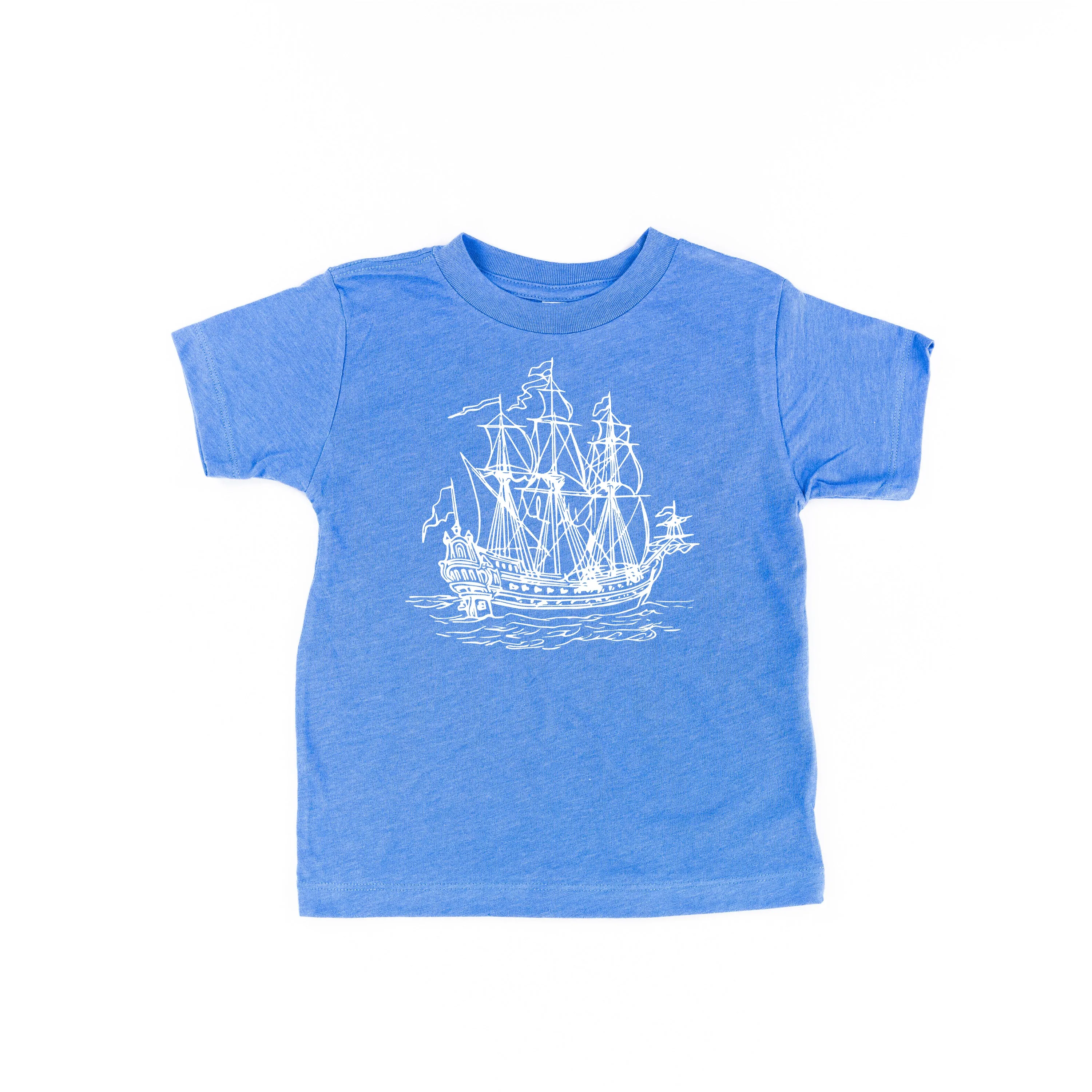 PIRATE SHIP - Minimalist Design - Short Sleeve Child Shirt