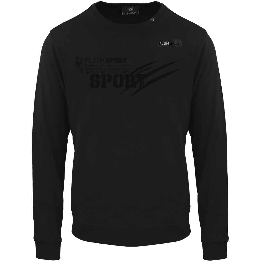 Plein Sport The Future Is Our Legacy Black Jumper