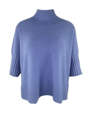 Pullover Feinstrick July blau