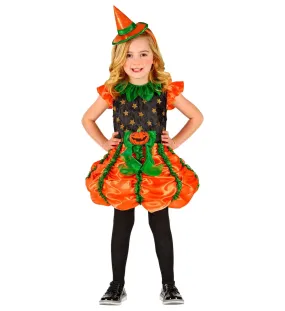 Pumpkin Witch Costume Child